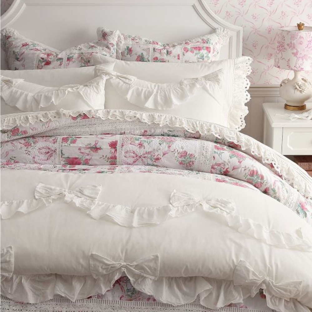 LoveShackFancy Cabbage Rose Quilt - Twin/Twin XL